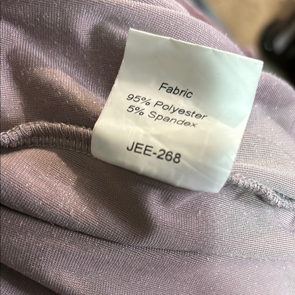 Jessakae Pink Velvet Dress with Puff Sleeves- Pre loved - Picture 8 of 8